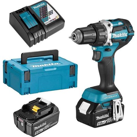 Makita DDF484RTJ Trapano Avvitatore Cordless Drill Driver