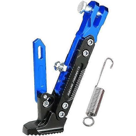Motorrad-Seitenständer, Fußstützenhalterung, Parkstützenhalter, Pitbike-Zubehör, Motorradzubehör, Universal – blau (1/5)