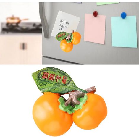 Aimant réfrigérateur 3D fruit résine décoration multiusage magnet photo props kitchen office main no.42 (1/5)