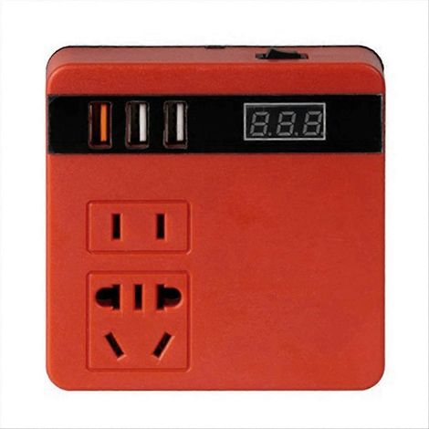 18-V-Batterie-Wechselrichter, modifizierte Sinuswelle, tragbarer Spannungswandler (1/5)