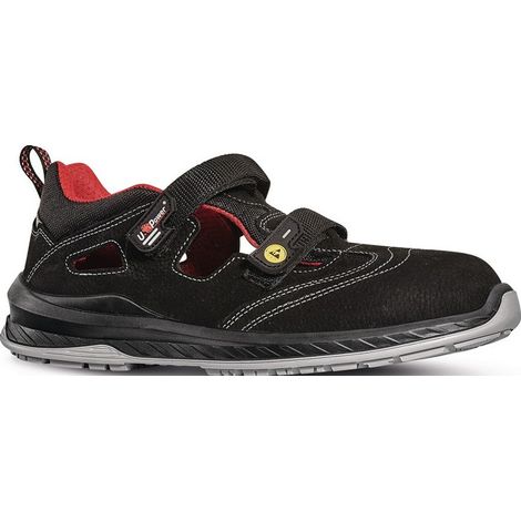 Zapato de seguridad Scandy Talla 46 negro S1P ESD SRC EN20345