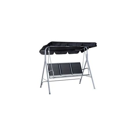 Capote de Remplacement Universelle pour Balançoire de Jardin 3 Places – Housse Imperméable et Résistante aux Intempéries pour Extérieur (1/5)