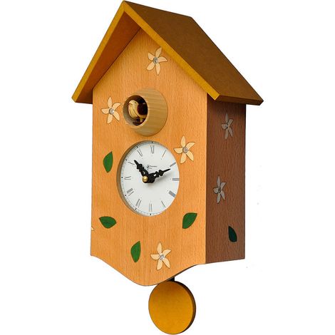 Orologio a Cucù da Parete 20X32X14Cm Pirondini Italia St.Moritz