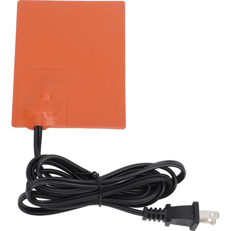 Bouillotte moteur 150W, réchauffeur de carter d'huile, pad chauffant silicone pour réservoir de carburant, prise US 120V, chauffe-bloc auto. (1/5)