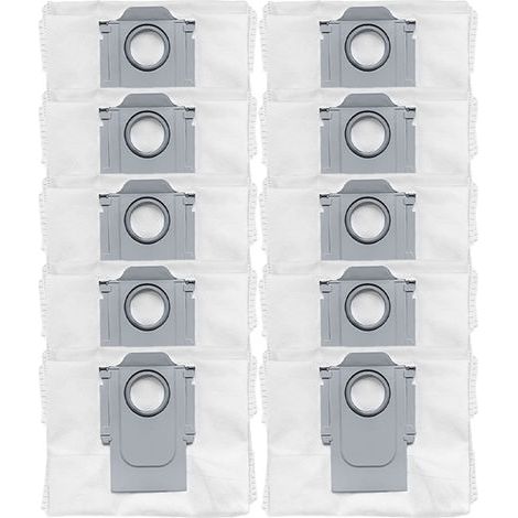 10er-Pack Staubbeutel für Roborock S7, S8, Q7, Q8 und Q5 Saugroboter, Ersatzstaubbeutel (1/5)