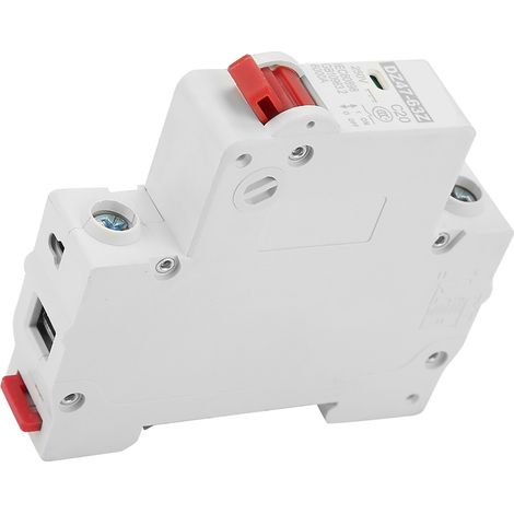 Disjoncteur miniature CC 20 A DZ47-63Z-1P avec protection contre les fuites de courant et interrupteur pneumatique