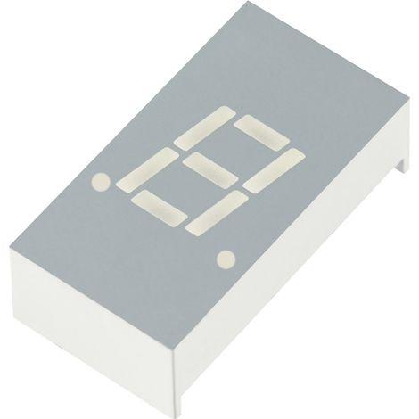 Kingbright 7-Segment-Anzeige Grün  7 mm 2.2 V Ziffernanzahl: 1 SA03-11GWA