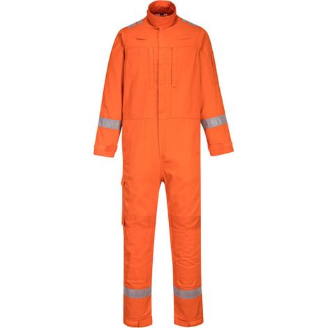 Buzo Ligero Bizflame Plus: Ergonomía y Comodidad / Naranja / XXL