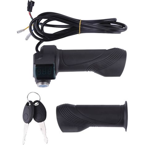 Poignées de guidon pour vélo électrique et scooter - 24V, 36V, 48V, 60V (1/5)
