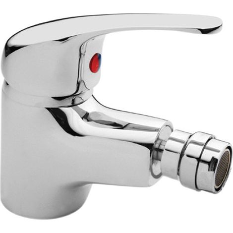 Miscelatore rubinetto monocomando per bidet da bagno ottone cromato