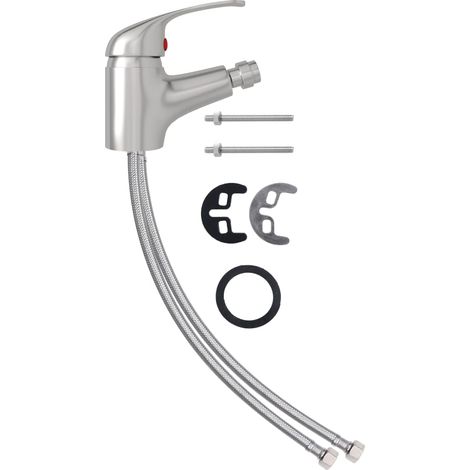 Mitigeur de bidet de salle de bain Argenté 13x12 cm (1/5)
