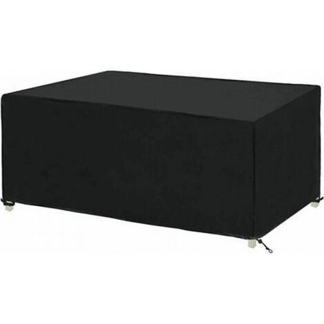 Housse Table Jardin Rectangulaire Housse de Protection Imperméable pour Meubles de Jardin Housse de Protection pour(180x 120 x 74cm) (1/4)
