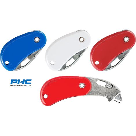 Couteau de sécurité wmf psc2 lame rétractable pointe tire-ruban
