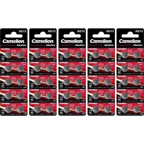 Camelion AG13/LR44/LR1154/357 - 50 pack