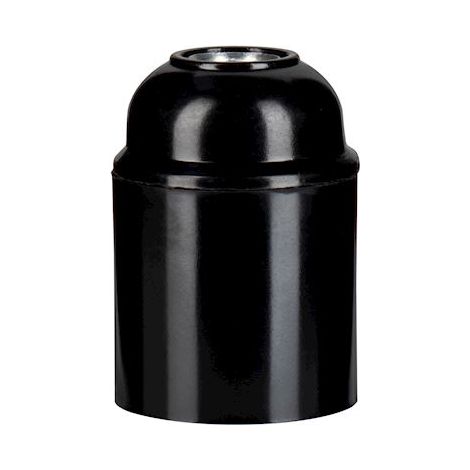 douille en bakelite - culot e27 - noir - bailey 141130