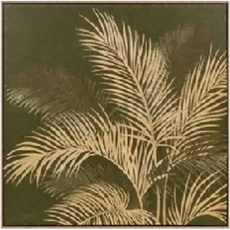 Stampa su tela enc foil dante 78x78 - Atmosphera créateur d'intérieur (1/3)