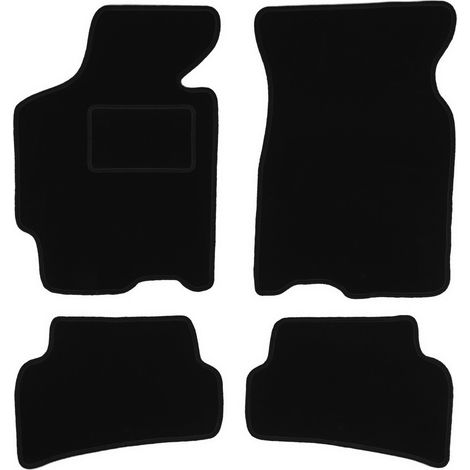 Tappetini per auto in velluto nero per: Mazda Xedos 6 berlina (1992-1999) (1/5)