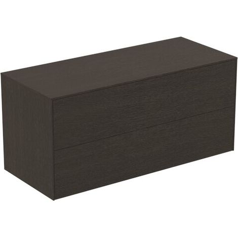 IDEAL STANDARD T4324Y4 meuble sous-lavabo Conca, 2 tiroirs, (1/2)