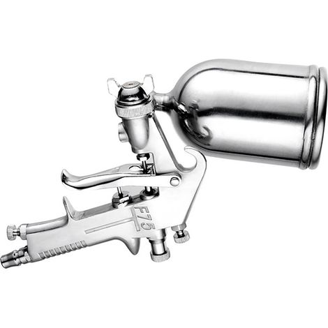 Pistolet à peinture pneumatique F-75 avec pulvérisateur supérieur pour meubles, peinture automobile, adhésifs et peinture au pistolet à haute atomisation. (1/5)