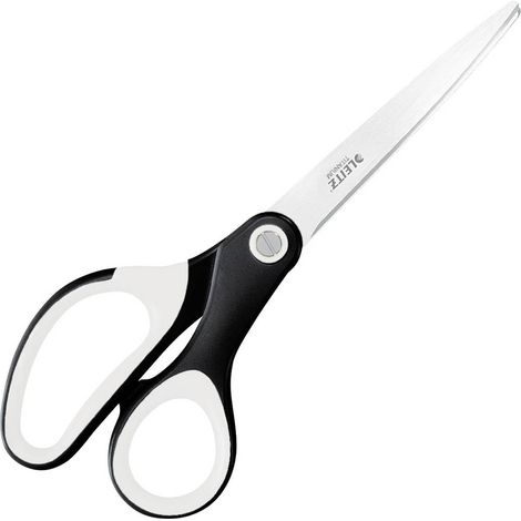 Leitz 53192295 universel Ciseaux universels droitiers, gauchers 205 mm noir/blanc