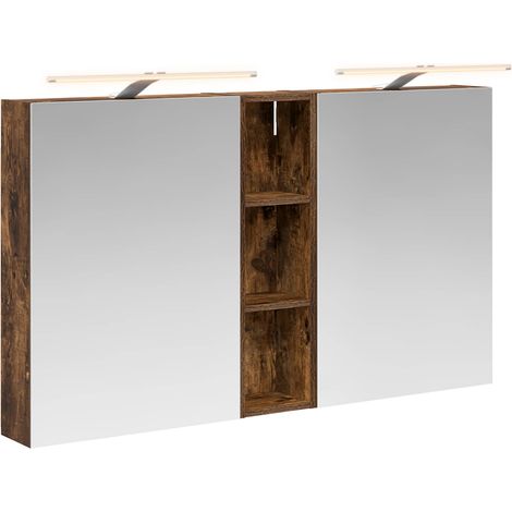 Maison Exclusive - Badezimmerschrank-Set 3 pcs 120 x 14,5 x 70 cm