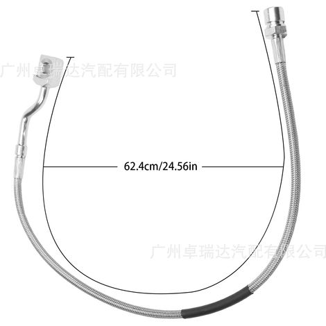 Câble de frein 89370 (2 en acier inoxydable) pour Chevrolet Silverado et General Motors Sierra 1500 (1/4)