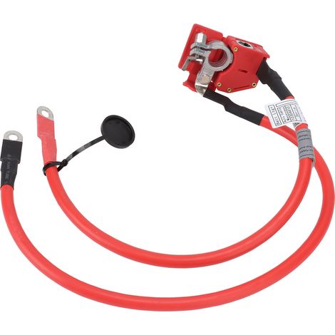 Flexibles, isoliertes Batterieschutzkabel 61129253111, kompatibel mit 1er Schrägheck F20 (2011–2015), hochfestes, ummanteltes Kabel, Ersatzteil (1/5)