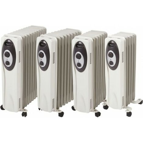 Termosifone a olio sp unelvent Sahara 2503 bianco 1000 2500 W