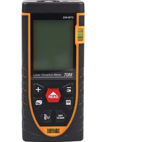 SNDWAY télémètre Laser numérique portatif, outil de mesure de longueur/Volume auto-calibrage 60m