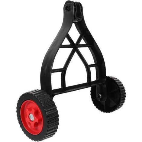 Roue motrice pour tondeuses à gazon, roue de support réglable pour débroussailleuses et coupe-bordures, accessoires de coupe légers et précis, compatible avec les outils à tige droite, construction ro (1/5)