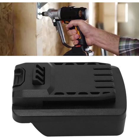 Adaptateur de batterie pour batteries au lithium DeWei 18V/20V vers batteries au lithium Stanley 18V/20V et Artisan 18V/20V série V20 pour une utilisation avec des outils. (1/5)
