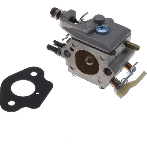 Jardiaffaires – Carburateur adaptable Husqvarna 50 51 55 – Joint d'admission inclus – Remplace 503283105 et Zama C1Q-EL6 – Installation facile (1/3)