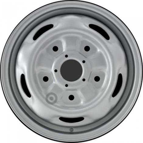 Jante tôle 15 pouces - 5 Trous - 5,5x15  5x160  ET60  AL65  argent
