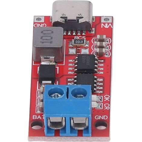 Module élévateur de tension batterie lithium USB Type-C carte PCB protection DC 3-6V 1A (1/5)