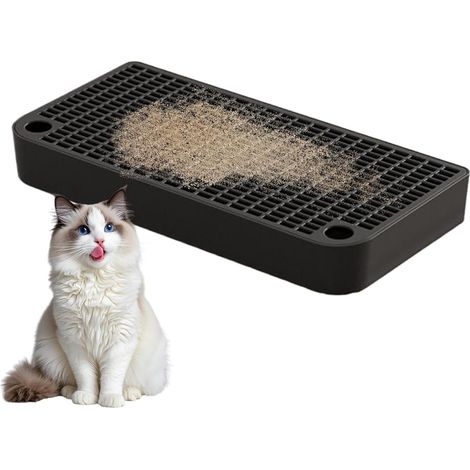 Rampe de litière pour chat - double couche avec fonction de filtre - (1/5)