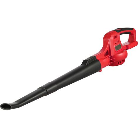 Souffleur à feuilles électrique sans fil 20V, réglage à 2 vitesses 60MPH/130MPH, souffleur portable à main avec tubes d'extension, batterie 2,0 Ah et chargeur rapide, pour gouttières, jardin, pelouse, (1/5)