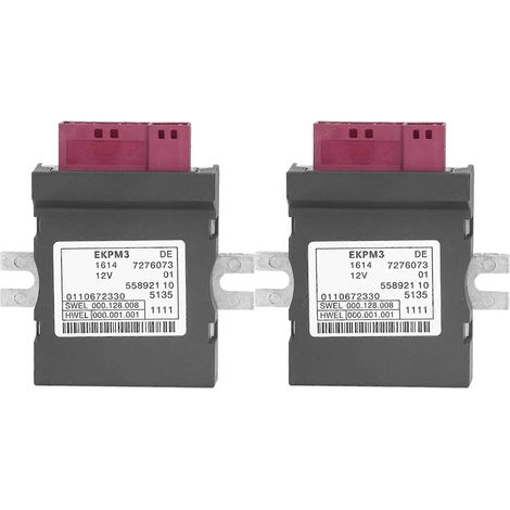 modules de commande d'huile de pompe à carburant pour BMW séries 3, 5, 6, 7 et X3 (F07, F10, F13, F02, F03, F25) - Référence : 16147276073 (1/5)