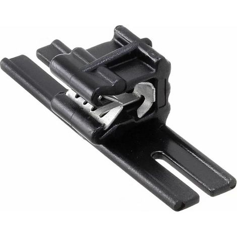 HellermannTyton 151-03402 - 500 x Clips à enrubanner pour bords de tôle EC16 - épaisseur 1-3mm