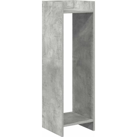 Pflanzenständer Betongrau 30 x 30 x 100 cm Holzwerkstoff vidaXL
