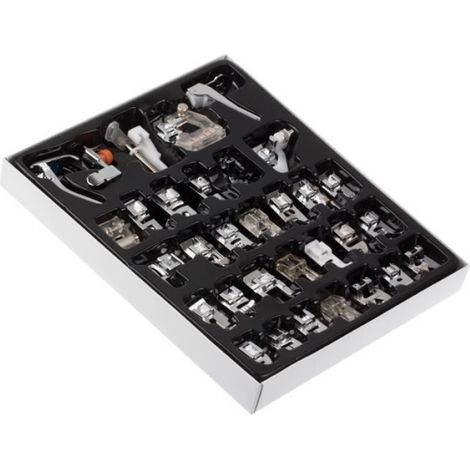 Pieds presseurs - 32 pièces - Compatible machine à coudre domestique - Universel remplacement (1/4)