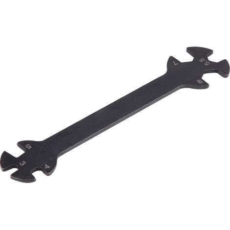 Outil multifonction en métal pour voiture télécommandée (modèle réduit de jouet). Clé multifonction pour voiture RC. (1/5)