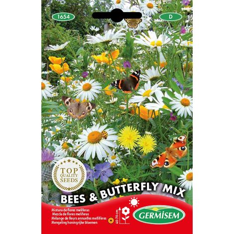 Graines de Mélange de Fleurs 8 g Multicolore EC1654
