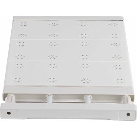 Schrankteiler, Regalteiler, erweiterbare und perforierte Schrankteiler für optimale Organisation. Länge: 38 bis 60 cm. (1/5)