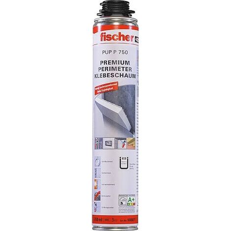 Mousse adhésive expansive 750 ml rendement 45 L - Fischer