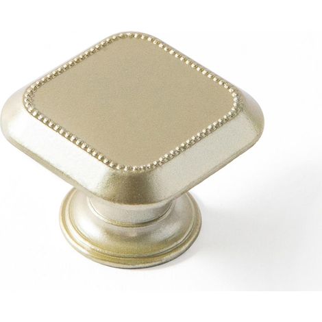 Pomo para Mueble  Estilo Clásico  Fabricado en Zamak  Acabado en Oro Mate  Medidas 303022 mm  Sistema de Fijación Atornillado  Incluye Tornillos M4  2 Unidades -