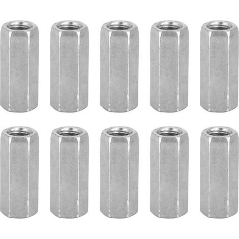 10 pièces M8 longue tige écrou Hex Hexagonal manchon entretoise attaches filetées (M830) (1/5)