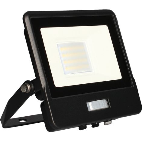 Foco de pared ALTO - 20W, 4000K, 1620lm, Negro - Detector IR ARLUX LIGHTING