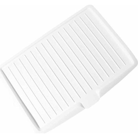 Planche à égoutter, tapis d'égouttage antidérapant, 4531,5 cm, convient aux plans de travail de cuisine, casseroles et poêles, bols en verre, plats cuisinés, légumes, fruits et ustensiles.