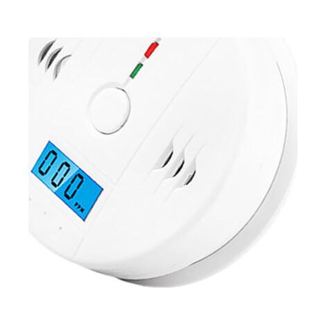 Détecteur de fumée et monoxyde de carbone – Alarme 85 dB – Fixation murale – Matériau ABS – Compact 10x10x4 cm pour sécurité optimale (1/4)