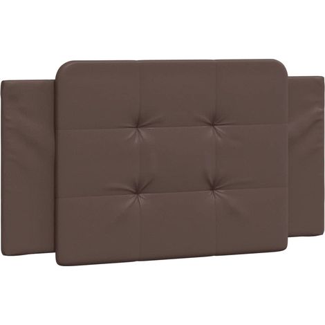Maison Exclusive - Cuscino Testiera Zadar Marrone 100 cm in Similpelle (1/5)